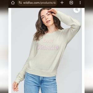 NWT Wildfox Day Drinkin sweatshirt Small